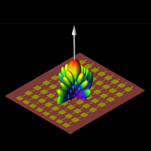 Simulating a 28 GHz Antenna Array for 5G from Remcom (USA)